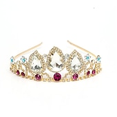 billige Tilbehør og mer-Hodeplagg Diademer Pannen Krone Retro / vintage Elegant og moderne Gotisk Royal Style Legering Til Prinsesse Svart svane Cosplay Halloween Karneval Dame Jente Kostyme smykker Motesmykker