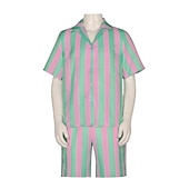 voordelige Koppel- en groepskostuums-koppels film rollerblade outfits pop y2k cowgirl pakken jumpsuit jurk felroze mannen vrouwen koppel cosplay kostuum halloween carnaval maskerade