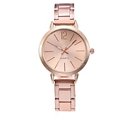 abordables Relojes de Cuarzo-Reloj de cuarzo para mujer con pulsera de amor, conjunto de joyería, reloj de pulsera analógico de lujo a la moda, reloj digital de acero inoxidable, regalo de San Valentín para ella