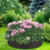 cheap Plant Grow Bags-Extra Large Fabric Raised Planting Bed Round Flower Pot Planter Bag Garden Bed Bag Herb Flower Vegetable Plant