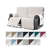 זול כיסוי לספה-כיסויי ספה שכיבה של loveseat כיסוי חיות מחמד מונע החלקה לשכיבה ל-2 מושבים עם רצועות אלסטיות, כיסוי מושב אהבה מפוצל מגן ריהוט כורסה