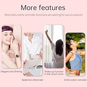 preiswerte Smartwatch-696 i70 Smartwatch 1.32 Zoll Smartwatch Fitnessuhr Bluetooth Schrittzähler Anruferinnerung Schlaf-Tracker Kompatibel mit Android iOS Damen Freisprechanlage Nachrichterinnerung Kamera Kontrolle IP 67
