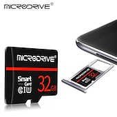 זול ציוד היקפי למחשב-כרטיס זיכרון class 10 256gb 128gb flash micro tf כרטיסים מהיר חכם מיני sd card 16 32 64 128gb cartao de memoria לטלפון