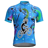 baratos Camisolas masculinas-21Grams Homens Camisa para Ciclismo Manga Curta Moto Blusas com 3 bolsos traseiros Ciclismo de Montanha Ciclismo de Estrada Respirável Secagem Rápida Pavio Humido Tiras Refletoras Amarelo Vermelho