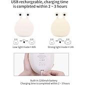 economico Lucine notturne per bambini e neonati-luce notturna lumaca vivaio lampada squishy luce notturna in silicone per l&#039;allattamento lampada da comodino animale carino per neonati bambini adolescenti luce notturna morbida con sensore tattile