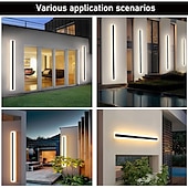 economico applique da esterno-applique da parete per esterni moderne a led opache per esterni applique da parete per interni soggiorno applique da parete in metallo per esterni ip65 220-240 v