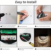 cheap Outdoor Wall Lights-Solar Fence Lights Outdoor Waterproof Garden Lights Solar Wall Lights for Fence Yard Villa Garden Garage Deck Stairs Landscape Decoration