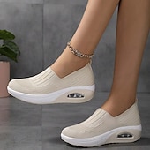 economico Sneakers da donna-scarpe da ginnastica slip-on con cuscino d'aria da donna – scarpe da passeggio in rete traspirante per casual e sport