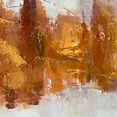 halpa Abstraktit taulut-Hang-Painted öljymaalaus Maalattu Pysty Abstrakti Maisema Nykyaikainen Moderni Ilman Inner Frame  (ei kehystä)
