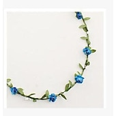 abordables Accesorios para el peinado del cabello-señora chica moda flor bohemia corona floral guirnalda diademas 10pcs