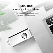 Недорогие Периферийные устройства для компьютера-Металлический usb 3,0 высокоскоростной флеш-накопитель 32 г/64 г/128 г водонепроницаемый флэш-диск мини-память 32 г U флэш-памяти