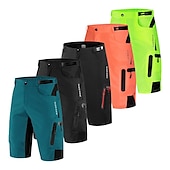abordables Shorts, collants et pantalons pour hommes-Homme Short VTT Velo Cyclisme Short Vélo Vélo Cuissard Short Short VTT Vélo tout terrain Vélo Route Des sports Respirable Séchage rapide Poids Léger Bandes Réfléchissantes Noir avec rouge Noir