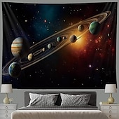 olcso Bolygó Szőttes-világegyetem galaxis függő kárpit fal művészet nagy kárpit falfestmény dekoráció fénykép háttér takaró függöny otthon hálószoba nappali dekoráció
