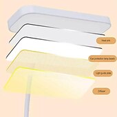 billiga Läsljus-pekkontroll flexibel hopfällbar led skrivbordslampa usb-kontakt sovrum nattlampor dimning arbetsstudie läs clip-on bordslampor för ögonskydd