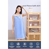 baratos Toalhas-plus size 80-180 catties pode usar toalha de banho sling roupão de banho feminino saia de banho espessa adulto do que algodão puro absorvente