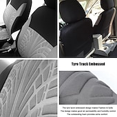 baratos Capas para bancos de automóveis-conjunto de capas de assento de carro starfire 4/9pcs ajuste universal capas para a maioria dos carros protetor de assento de carro estilo lagartixa quatro estações