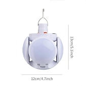 זול אורות קמפינג ופנסים-1 pc 15 W פנסים ואורות קמפינג מונע בחשמל סולרי לבן 5 V 5 LED חרוזים