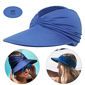 abordables refrigeración calefacción-Sombrero de playa de verano para mujer, sombrero de copa vacío, sombrero para el sol 50+, sombrero para el sol para mujer, sombrero deportivo para exteriores