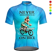 Férfi Biciklis ruházat Grafika Levél & Szám Rövid ujjú Kerékpár Dzsörzé Felsők 3 hátsó zsebbel Hegyi biciklizés Országúti biciklizés Gyors szárítás Fényvisszaverő csíkok Hátizsák Nedvességelvezető olcso Férfi mezek-Férfi Biciklis ruházat Grafika Levél & Szám Rövid ujjú Kerékpár Dzsörzé Felsők 3 hátsó zsebbel Hegyi biciklizés Országúti biciklizés Gyors szárítás Fényvisszaverő csíkok Hátizsák Nedvességelvezető