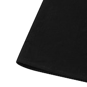 cheap Design Cotton &amp; Linen Dresses-Women&#039;s Black Yellow khaki Summer Spring Midi Dress Linen-Inspired Dresses Casual Dress Cotton Linen Dress Basic Casual Outdoor Vacation Daily Regular Fit Pure Color V Neck