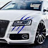 voordelige Carrosserie decoratie &amp; bescherming-starfire 40x12cm auto sticker reflecterende monster klauw kras streep merken koplamp sticker auto stickers auto accessoires