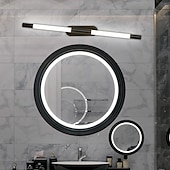 abordables Appliques murales d&#039;intérieur-applique murale led bande design 22 &quot;moderne led fond applique murale salon chambre chevet 10w aluminium applique murale intérieure ligting applique blanc chaud 1pcs 110-240v