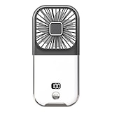 economico Ventilatori-Ventola portatile mini 5 in 1 – Ventola ricaricabile USB pieghevole con batteria da 3000mAh 4 velocità per uso a collo a mano o da scrivania