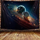 olcso Bolygó Szőttes-világegyetem galaxis függő kárpit fal művészet nagy kárpit falfestmény dekoráció fénykép háttér takaró függöny otthon hálószoba nappali dekoráció