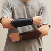 levne brnění-Punk a gotika Středověké Renesanční Cosplay kostým Zbraně a výzbroj Maškarní Ren Faire Válečník Rytíř Morový doktor Lukostřelba Pánské Viking Výkon Párty předvečer Všech svatých Dospělé Bracers