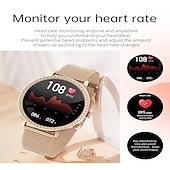 preiswerte Smartwatch-696 i70 Smartwatch 1.32 Zoll Smartwatch Fitnessuhr Bluetooth Schrittzähler Anruferinnerung Schlaf-Tracker Kompatibel mit Android iOS Damen Freisprechanlage Nachrichterinnerung Kamera Kontrolle IP 67