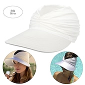 abordables refrigeración calefacción-Sombrero de playa de verano para mujer, sombrero de copa vacío, sombrero para el sol 50+, sombrero para el sol para mujer, sombrero deportivo para exteriores