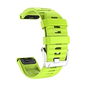 abordables Correas de reloj Garmin-Ver Banda para Garmin Fenix 7 7X 6 6X Pro Epix Pro 47mm 51mm Instinct 2X Approach S70 47mm S62 S60 Forerunner 955 945 Epix Marq Descent Quatix 22mm 26mm Silicona Reemplazo Correa Ajustable Correa