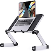 economico Supporto per tablet-Supporto per tablet Portatile Ruotabile Pieghevole Porta telefono per Interni Da scrivania Comodino Compatibile con iPad Il computer portatile Appendini per cellulare