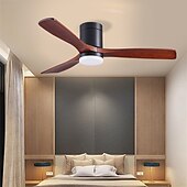 voordelige Plafondventilatorverlichting-plafondventilator met app voor lichtcirkelontwerp&amp;amp; afstandsbediening kristal 108cm dimbaar 6 windsnelheden moderne plafondventilator voor slaapkamer, woonkamer, kleine kamer 110-240v