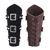 halpa Haarniska-käsivarsinauha leveä jousiammunta käsivarsi Viking bracer hansi ranneke rannekoru retro vintage keskiaikainen renessanssi 1600-luku 1 pari