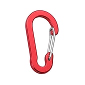 cheap Picnic &amp; Camping Accessories-Steel Carabiner Clips, The Essential Outdoor Camping &amp; Mountaineering Tool for Fishing &amp; Climbing