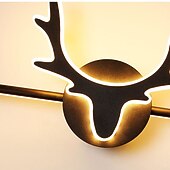 economico Luci per specchi-lampada frontale a specchio a led vanity light 80cm 20w applique da parete per camera da letto semplice moderna bagno alluminio acrilico nero ip20 110-240v