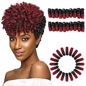 cheap Crochet Hair-Marlybob Braiding Hair Hook Braids Afro Kinky Curly Crochet Braids Passion Twist Organic Hair Tress For Hair Extensions