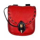 preiswerte Zubehör und mehr-Seeräuber Vikinger Retro Vintage Mittelalterlich Renaissance Tasche Herren Damen Kostüm Jahrgang Cosplay Tasche Halloween