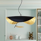 cheap Island Lights-LED Pendant Light Golden Hat Chandelier Bar Model Room Clothing Store Hotel Restaurant Hotel Club Lobby Light,Post-modern Light Luxury Creative Flying Saucer Chandelier