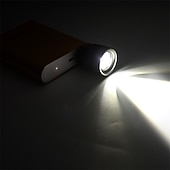 cheap Tactical Flashlights-USB Tactical-Led Flashlight 3 Lighting Mode Flashlight Camping Cycling Running USB Flash-light