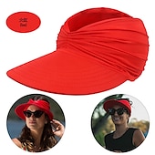 abordables refrigeración calefacción-Sombrero de playa de verano para mujer, sombrero de copa vacío, sombrero para el sol 50+, sombrero para el sol para mujer, sombrero deportivo para exteriores