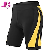 abordables Pantalones, shorts y faldas de mujer-Mujer Retazos Culotte Ciclismo Bicicleta Pantalones Cortos Acolchados Prendas de abajo MTB Bicicleta Montaña Ciclismo Carretera Deportes Almohadilla 3D Secado rápido Dispersor de humedad Transpirable