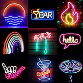 cheap Neon LED Lights-Waterproof LED Neon Tube 30M 25M 20M 15M 10M 5M 3M 2M 1M AC 220V-240V SMD 2835 Flexible Neon Strip Single Color for Outdoor Decorative Lighting