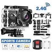olcso Sportkamerák-4k ultra hd akciókamera 4k/30fps wifi 2 hüvelykes 170d víz alatti vízálló sisak videofelvétel sportkamerák kültéri kamerák