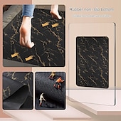 voordelige Matten &amp; Tapijten-badmat antislip diatomeeënaarde badmat antislip sneldrogend superabsorberende badsteenmat sneldrogend dunne badkamermatten passen onder de deur, badkuip, gootsteen, wasbaar in de machine