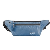 cheap Universal Phone Bags-Waist Bag Men and Women Outdoor Sports Mobile Phone Waist Bag Nylon Waterproof Running Waist Bag Close-fitting Messenger Bag