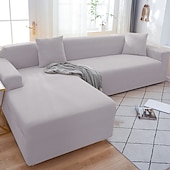 preiswerte Sofabezug-Stretch-Sofabezüge, burgunderfarben, Sofabezug für Hunde und Haustiere, Schonbezüge im Landhausstil für Zweisitzer, L-Form, 3-Sitzer, U-Form, Sessel, waschbarer Sofaschutz, weich und strapazierfähig