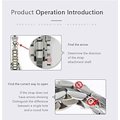cheap Replacement Parts-Watch Link Removal Tool Kit Watch Band Tool Strap Chain Pin Remover Repair Tool Kit For Watch Band Strap Adjustment