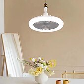 cheap Ceiling Fan Lights-Ceiling Fan with Light Remote Control CABLE E26 SOCKET INCLUDE 10 Inch Enclosed Ceiling Fan Dimmable 3 Light Color, 3 Speed LED Low Profile Flush Mount Ceiling Fan for Kitchen
